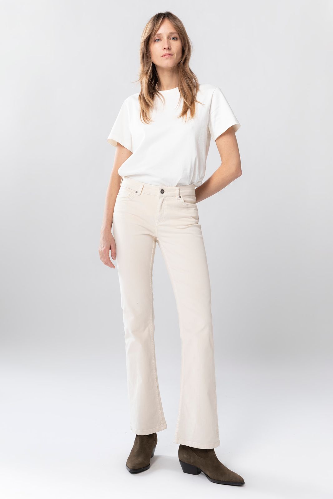 Baltimore white mid jeans - Dames | Sissy-Boy