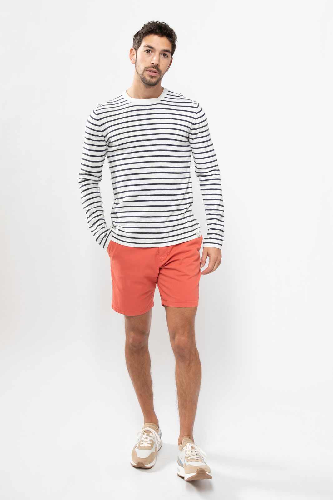 PT01 Katoen Chino Shorts in het Roze voor heren Heren Kleding voor voor Shorts voor Chinoshorts en nette shorts 