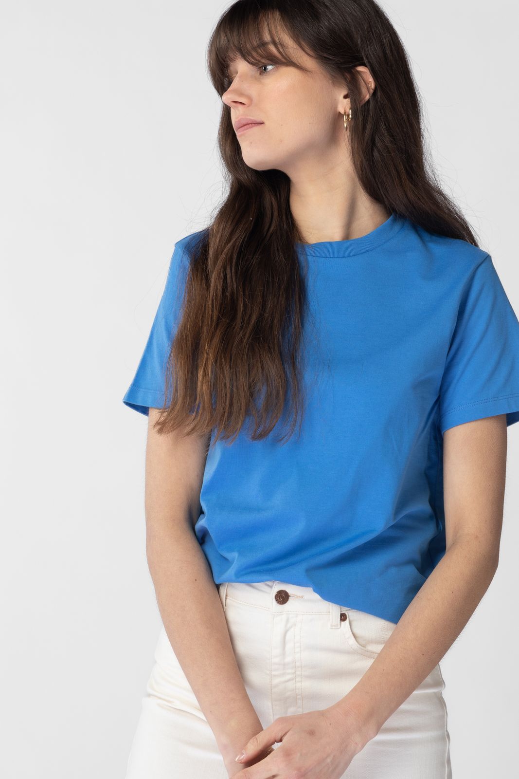 terugtrekken Stralend Bewustzijn Blauw katoenen shirt - Dames | Sissy-Boy