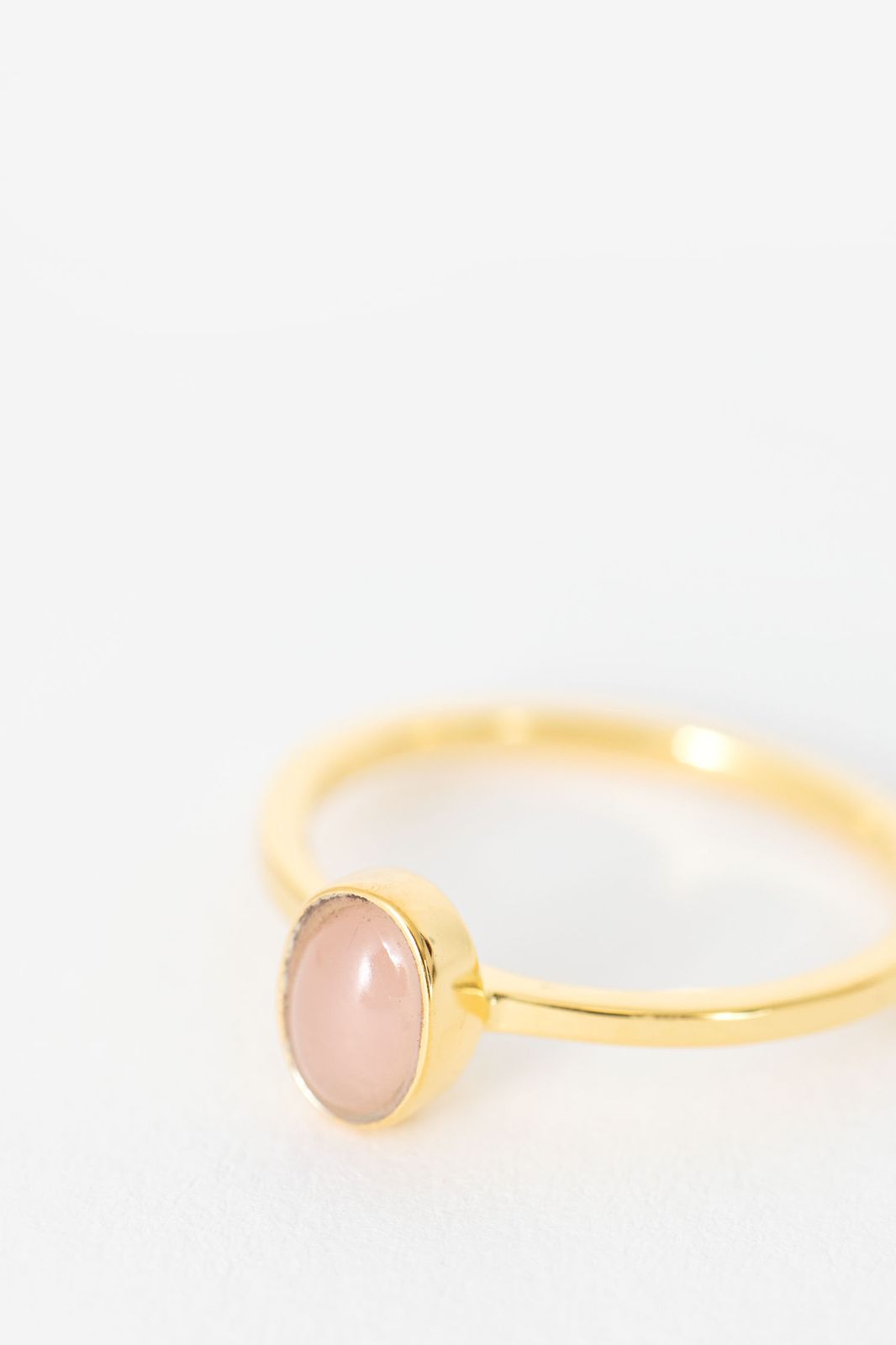 A-Brend Gold-plated Ring Ozur Rose
