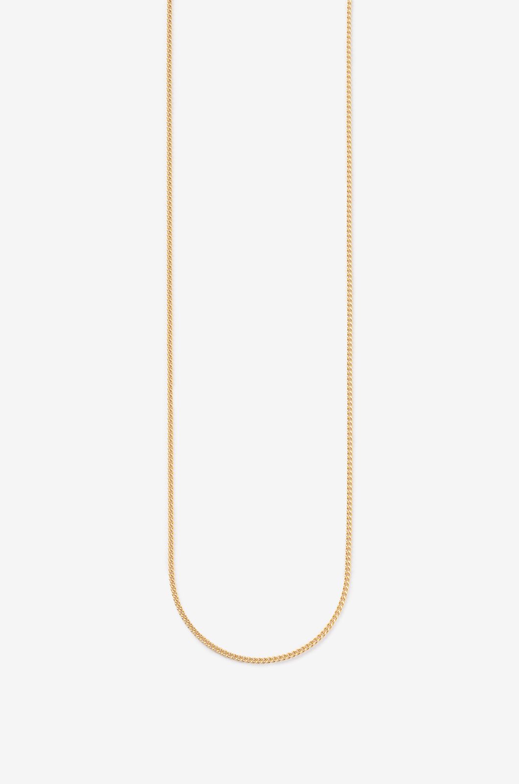 Anna + Nina lange Kette Gold-plated