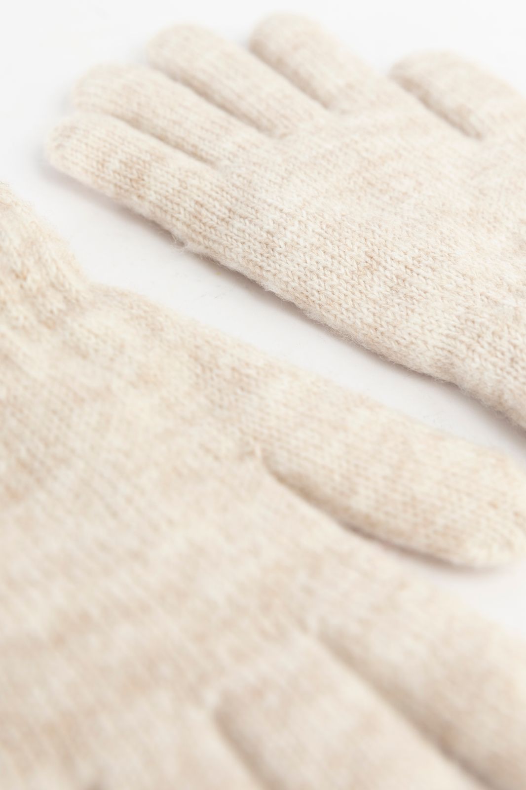 BARTS Gants tricotés - blanc cassé