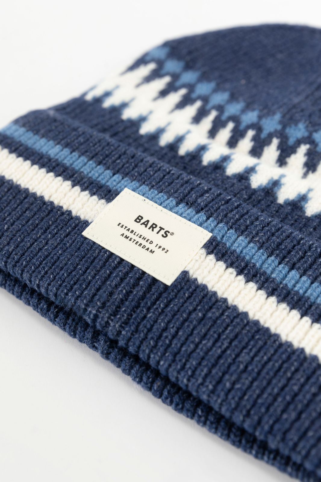 BARTS Bonnet à rayures - bleu