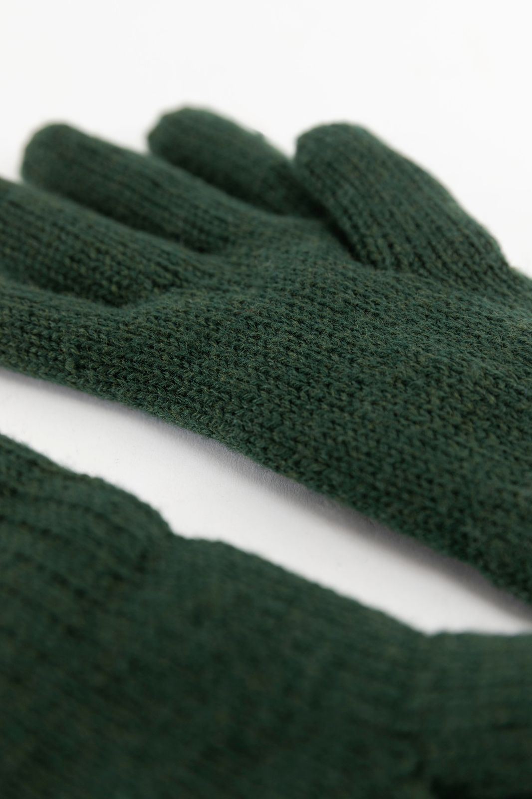 BARTS Gants tricotés - vert foncé