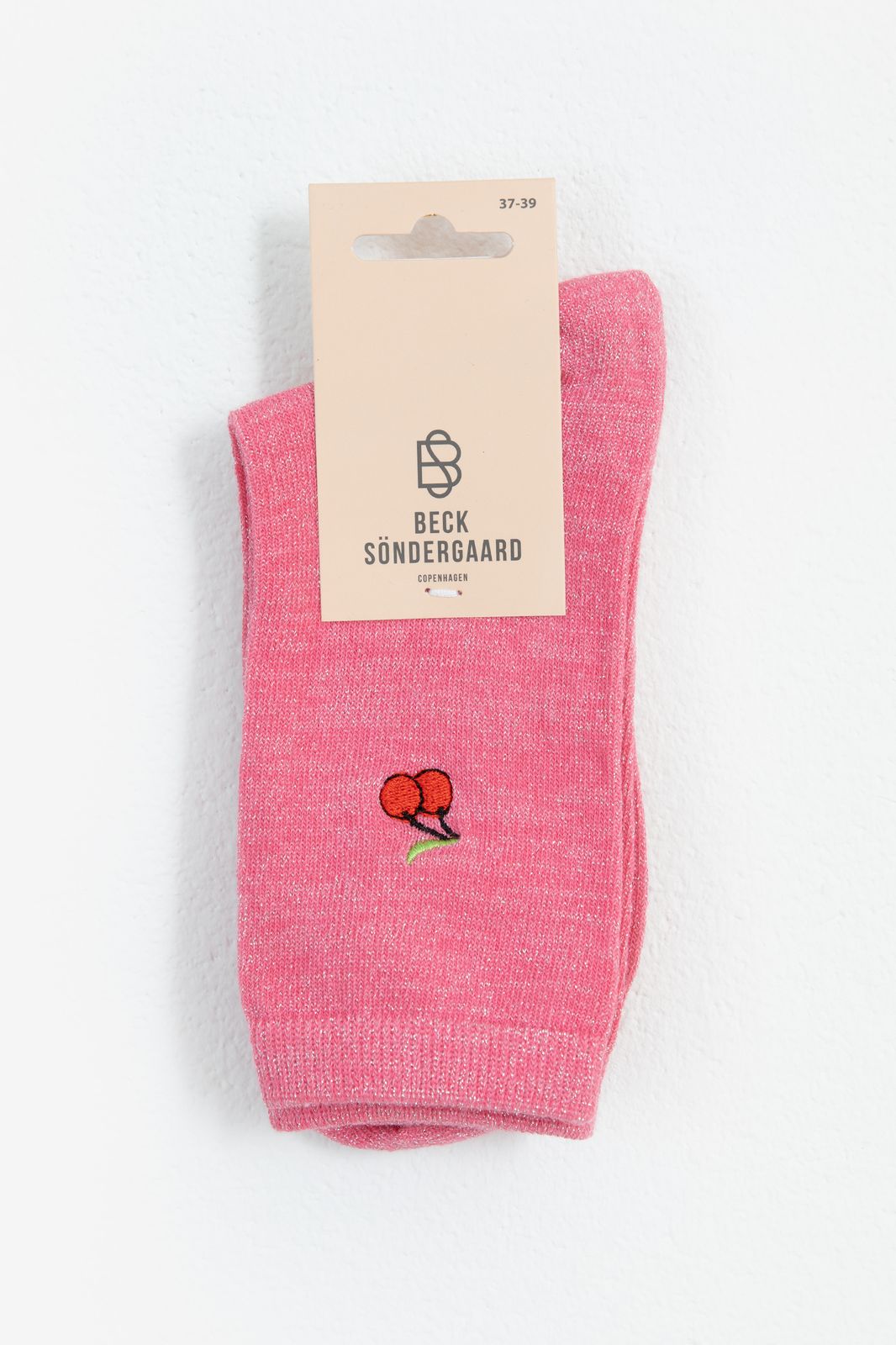 Becksondergaard roze Cherry glam sokken - Dames | Sissy-Boy