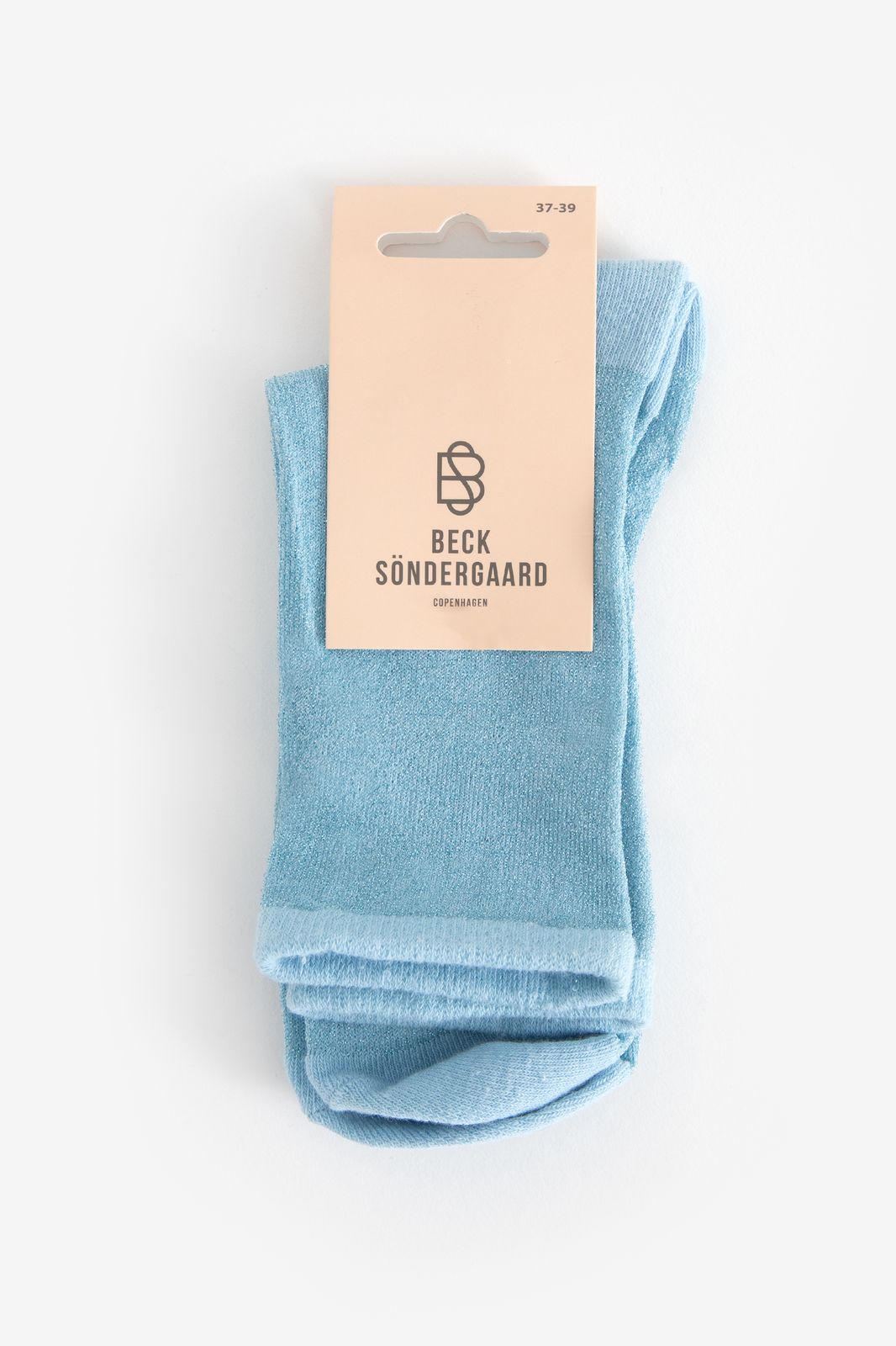 Becksondergaard blauwe Dina Solid sokken - Dames | Sissy-Boy