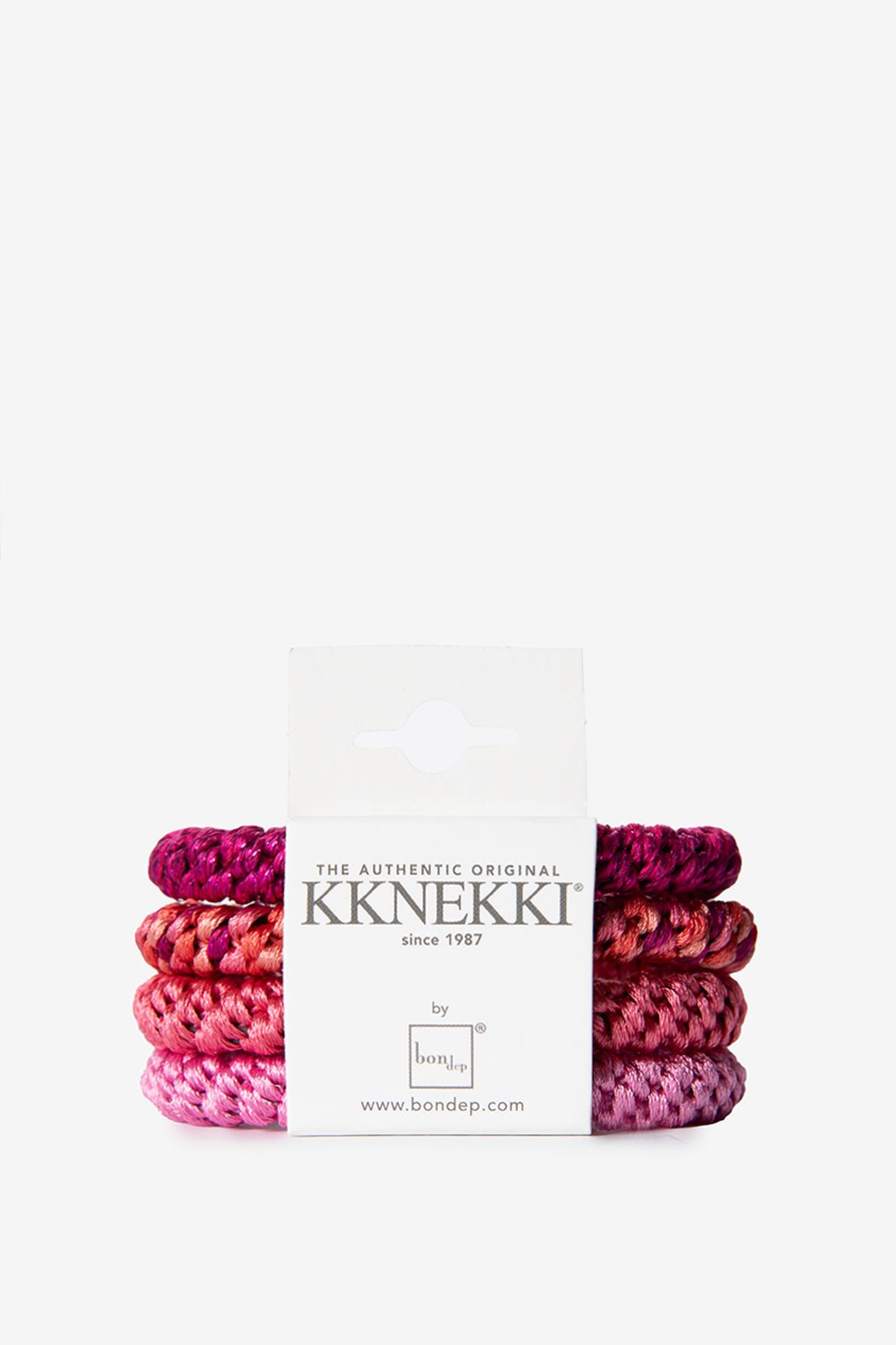 Kknekki Élastiques cheveux tressés - rose