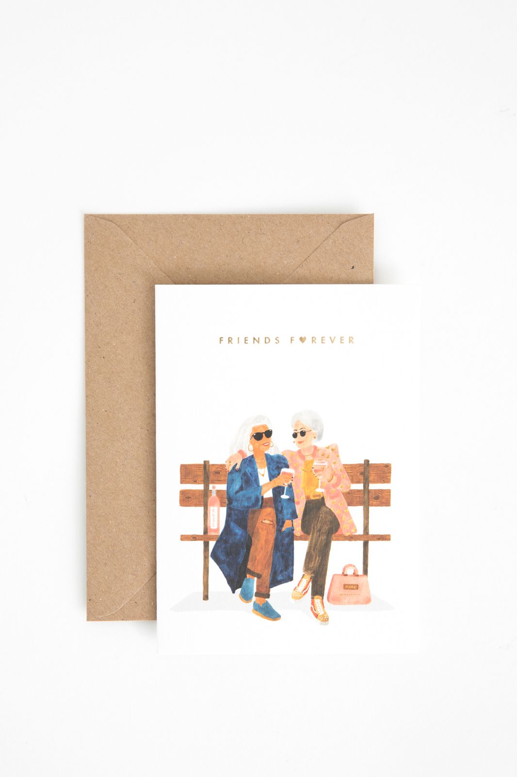 Postkaart Friends Forever - Homeland | Sissy-Boy