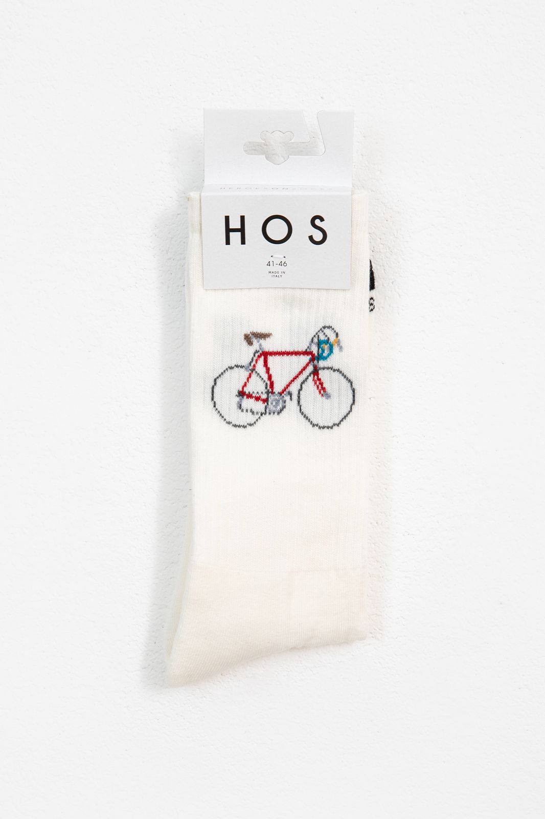Chaussettes de sport vélo - blanc