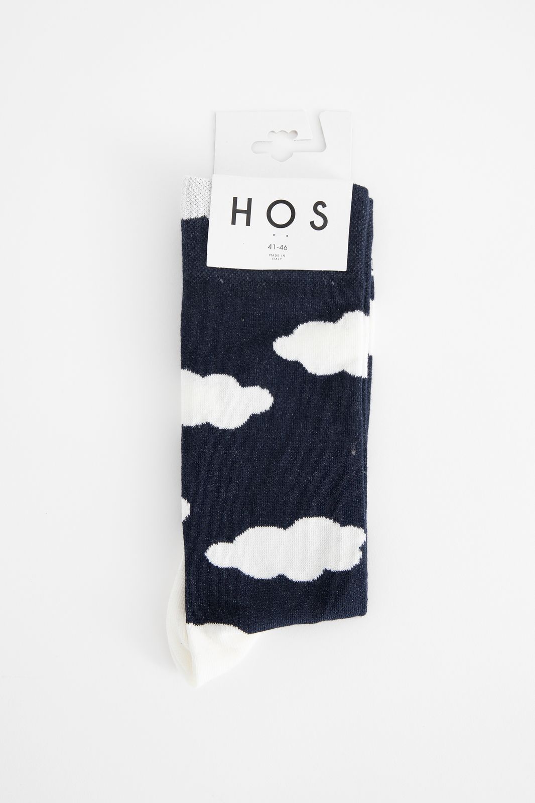 Heroes on Socks Chaussettes avec nuages - bleu
