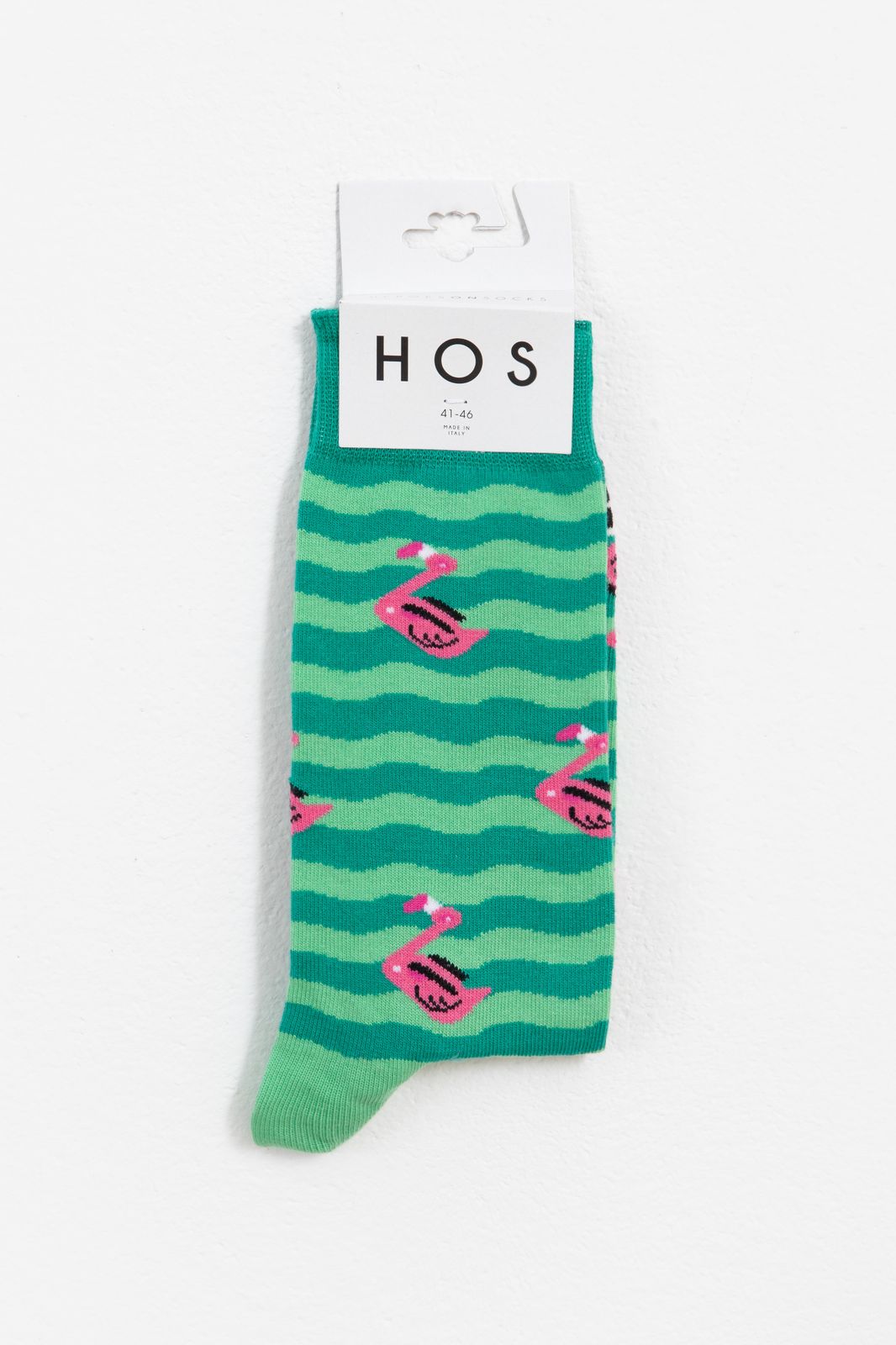 Chaussettes Flamant Heroes on Socks - vert