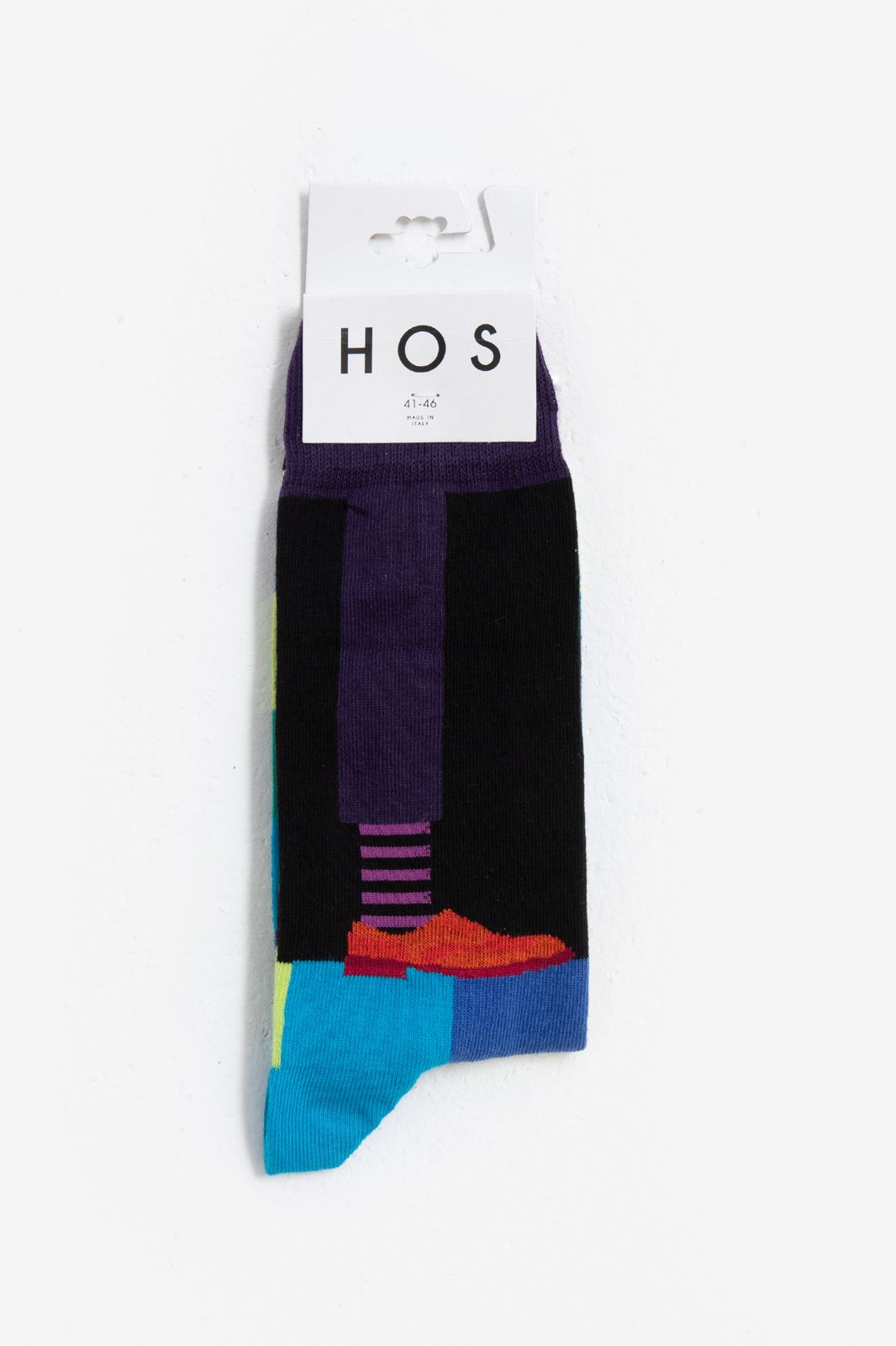 Heroes on Socks Chaussettes avec imprimé - violet