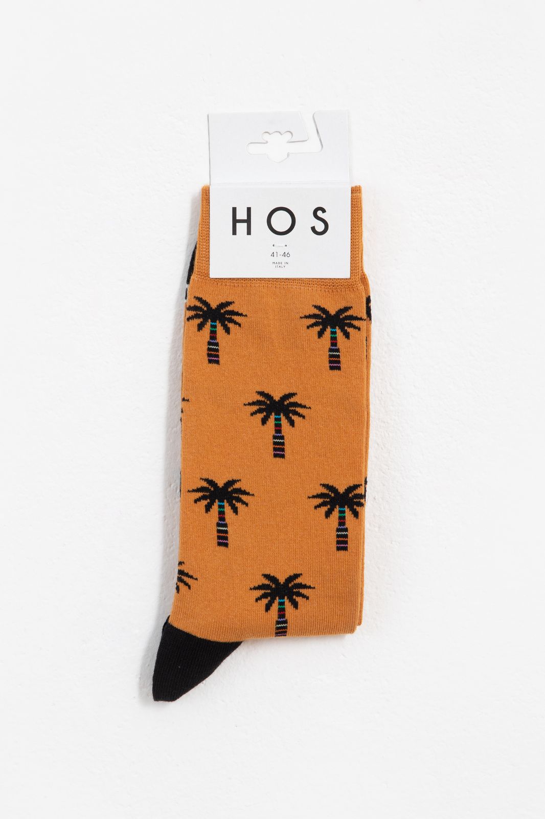 Heroes on Socks Socken mit Palmen-Print - orange