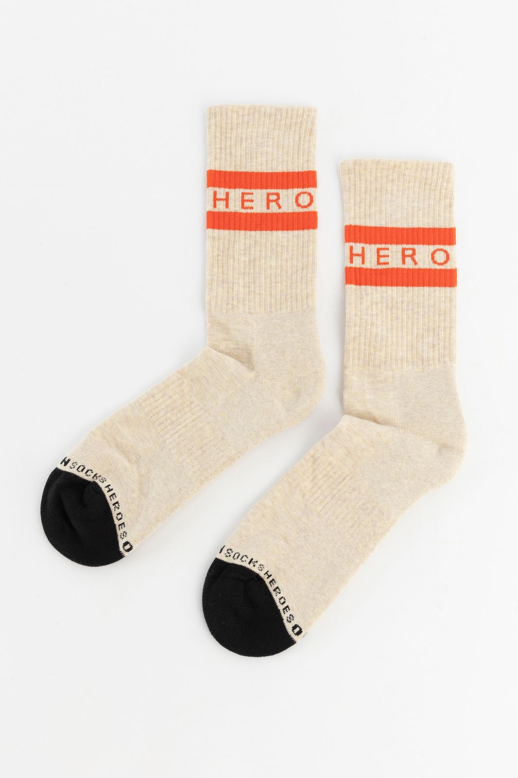 Heroes Socken mit Print - weiß