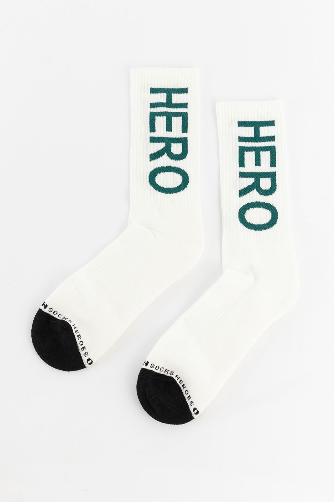 Heroes on Socks Chaussettes avec imprimé - blanc