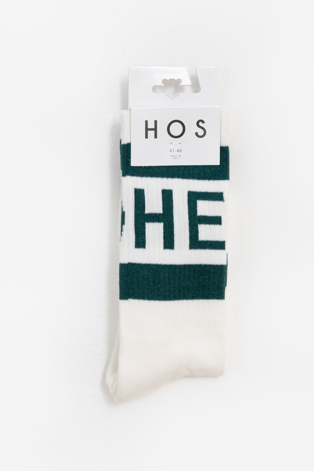 Heroes on socks wit met groene sokken - Heren | Sissy-Boy