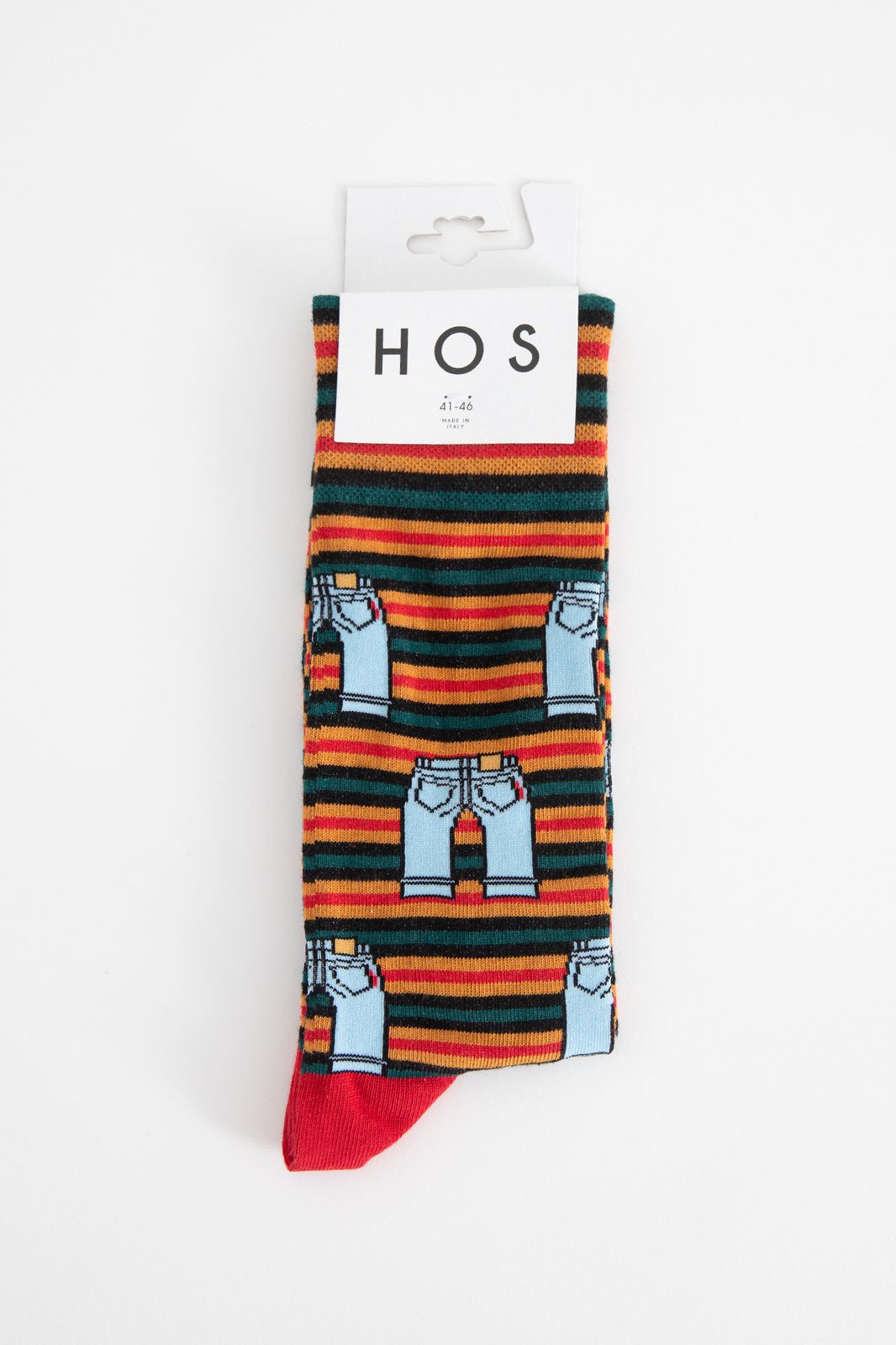 Heroes On Socks groene sokken henry - Heren | Sissy-Boy