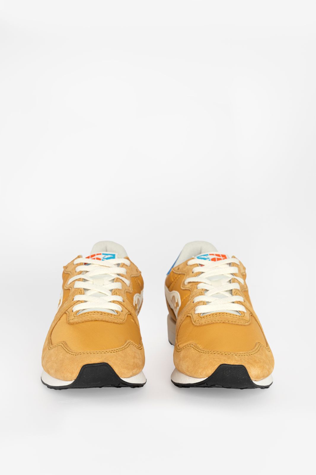 KangaROOS Veloursleder-Sneaker - gelb