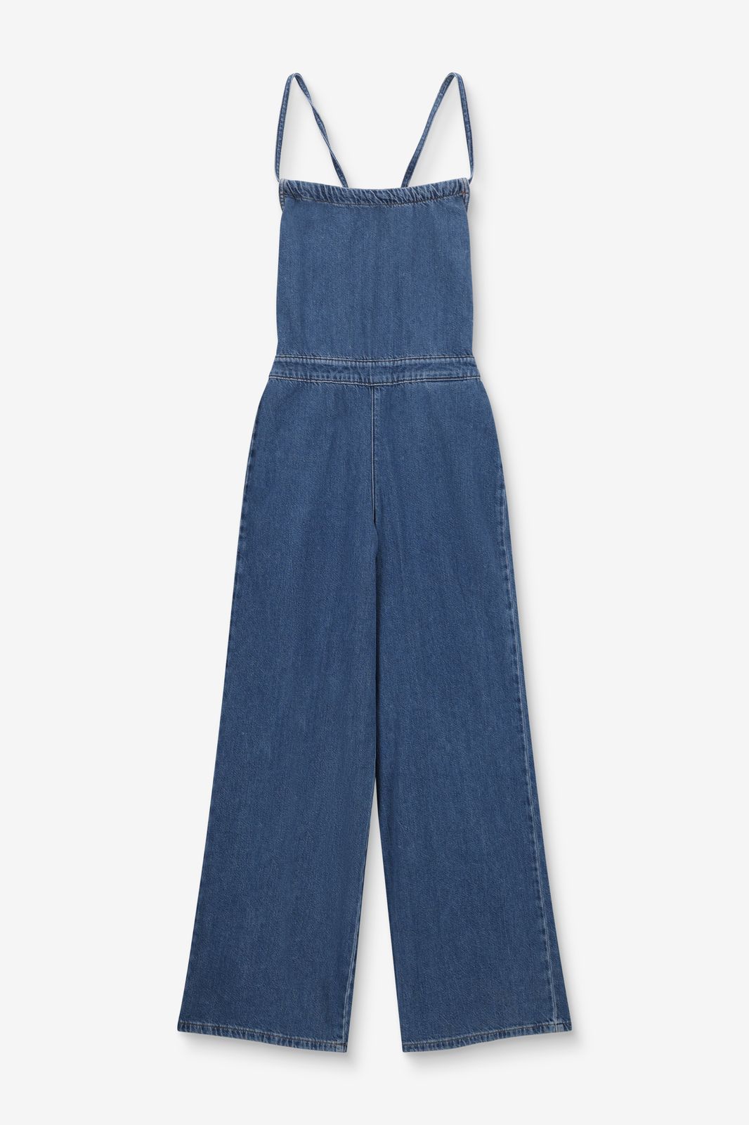 LEE rückenfreier Jumpsuit - blau