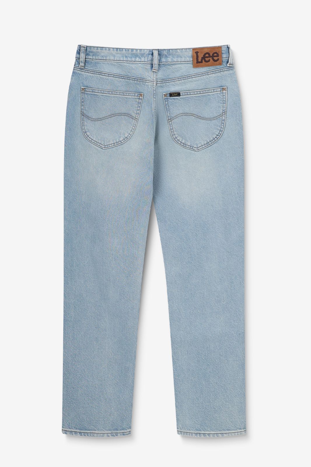 LEE Jean mom taille haute - bleu clair