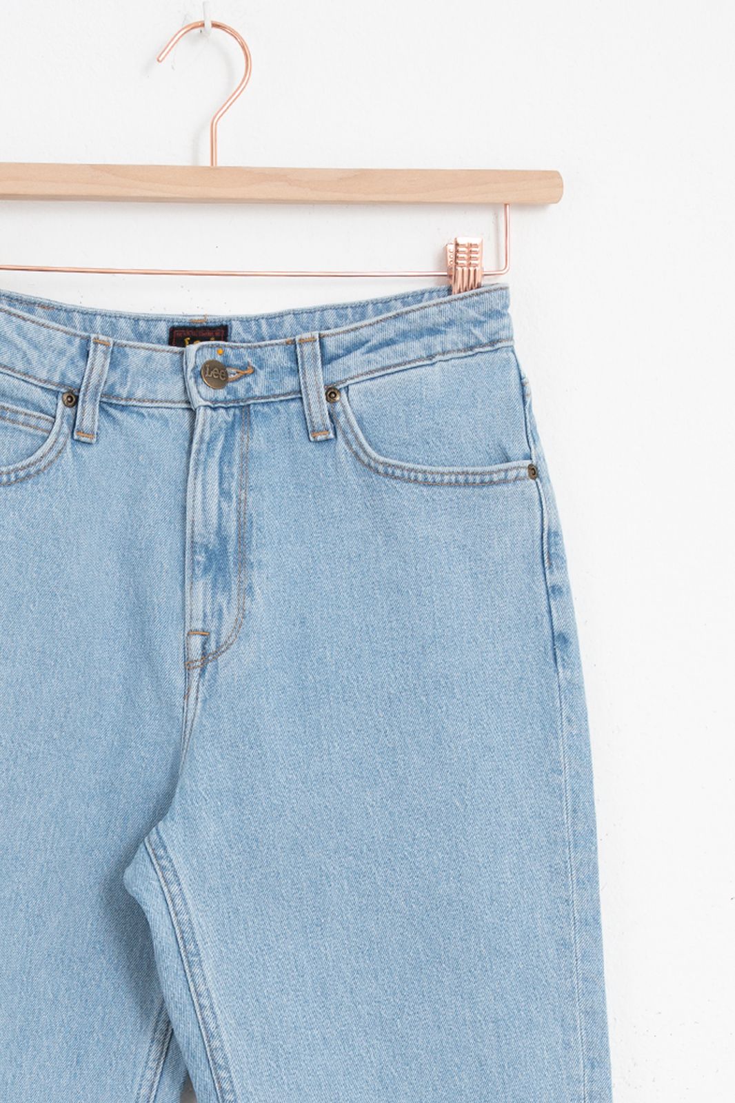 Lee Carol blauwe high waist straight jeans - Dames | Sissy-Boy