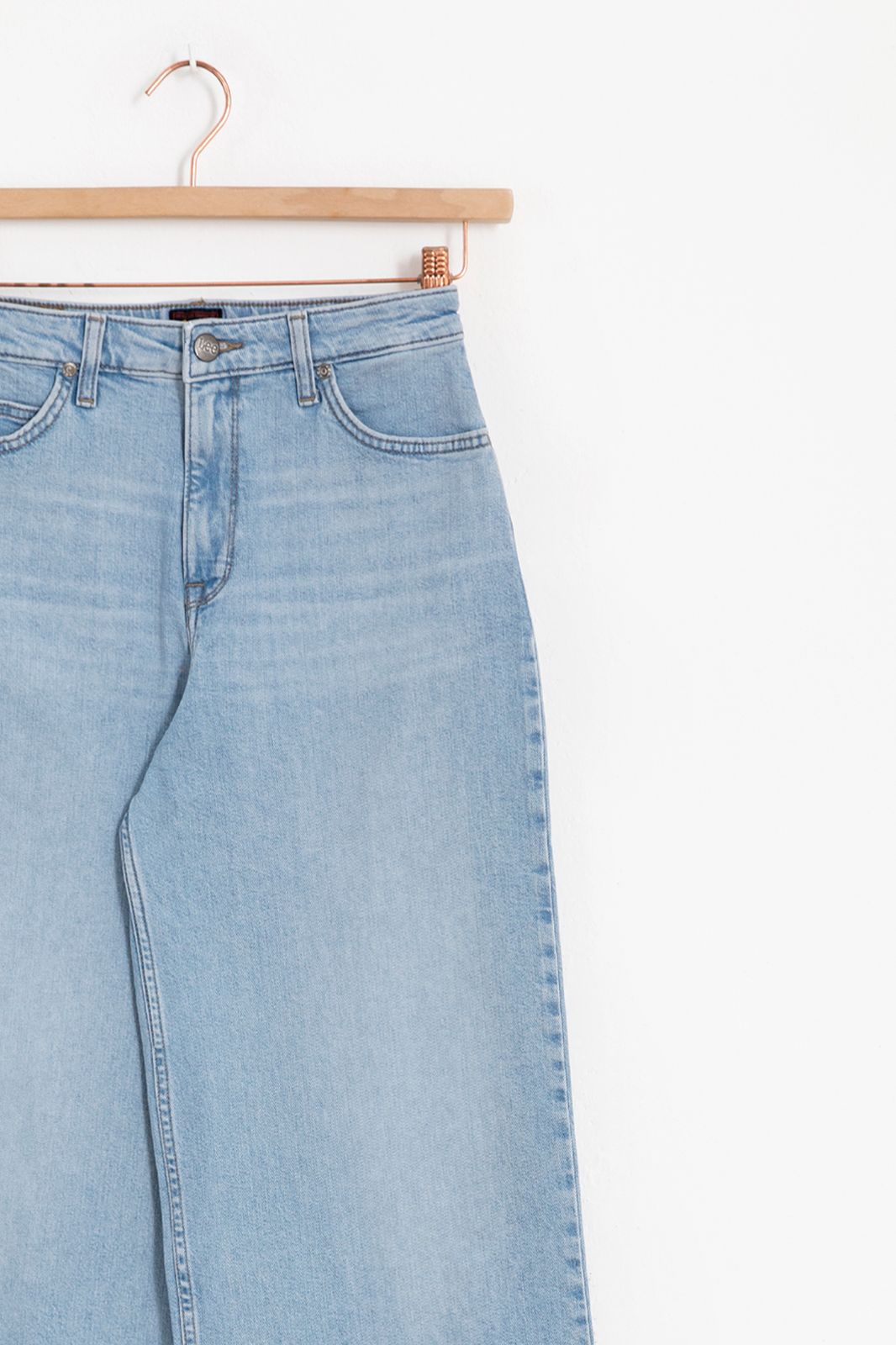 LEE Stella Sunbleach Wide Leg Jeans - Dames | Sissy-Boy