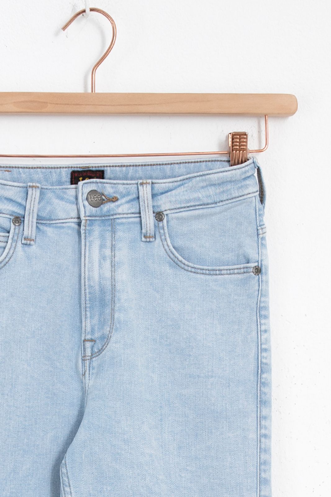 Lee Breese lichtblauwe high waist flared jeans - Dames | Sissy-Boy