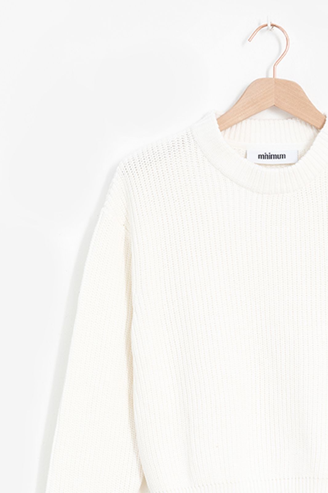 Minimum Strickpullover - weiß