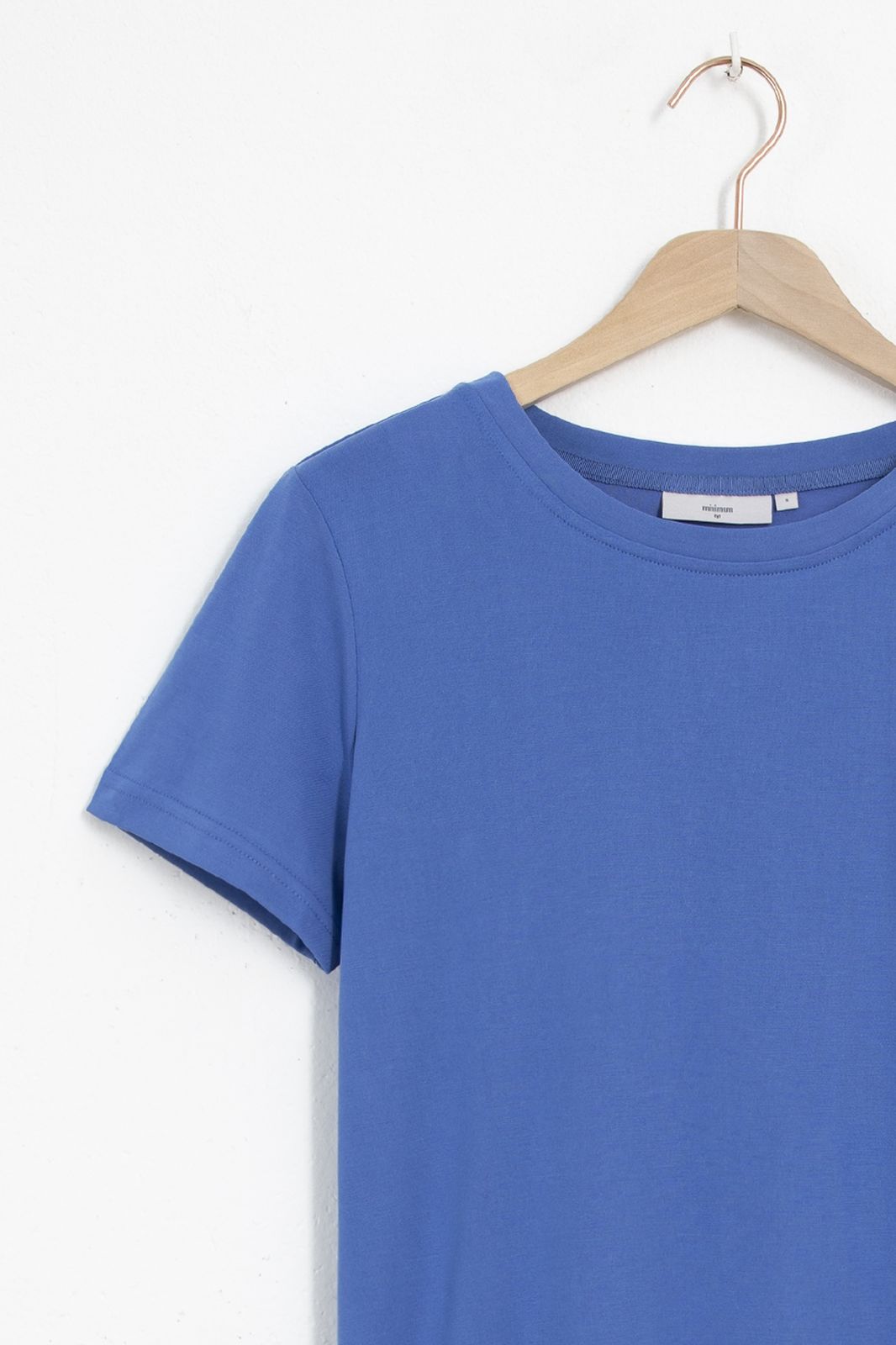 Minimum t-shirt rynah 0281 blauw - Dames | Sissy-Boy