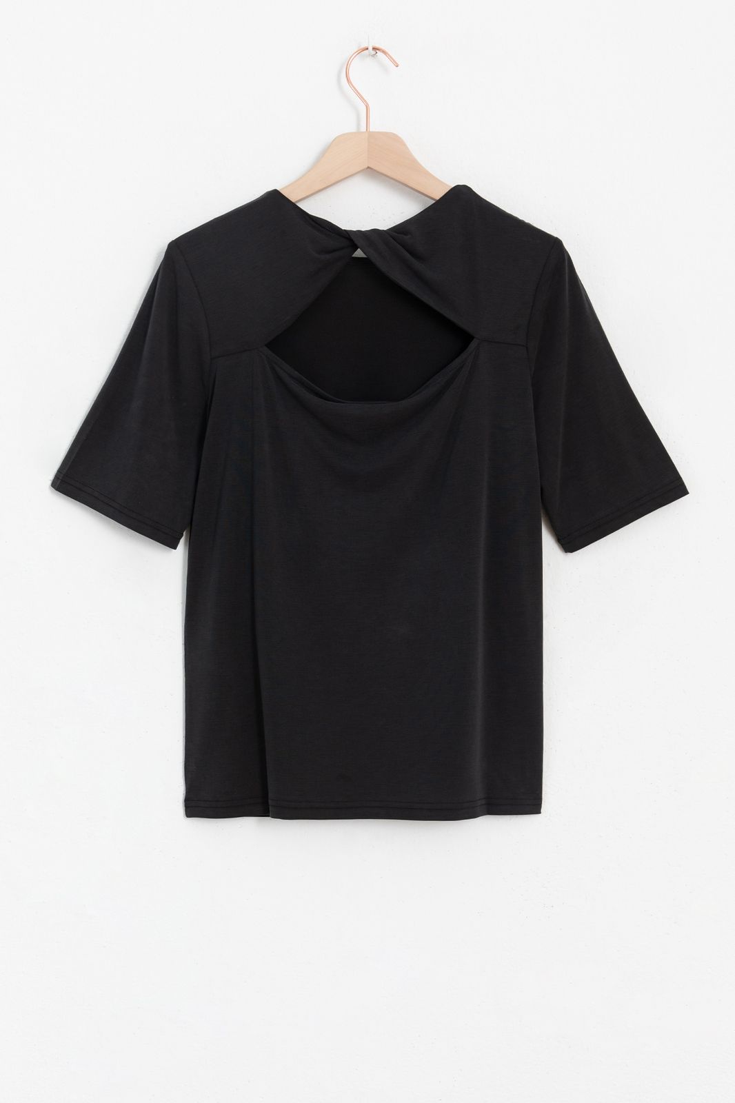 Minimum zwart t-shirt neline 0281 - Dames | Sissy-Boy