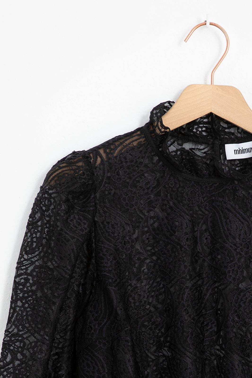 Minimum zwarte blouse Lacy 2.0 9188 - Dames | Sissy-Boy