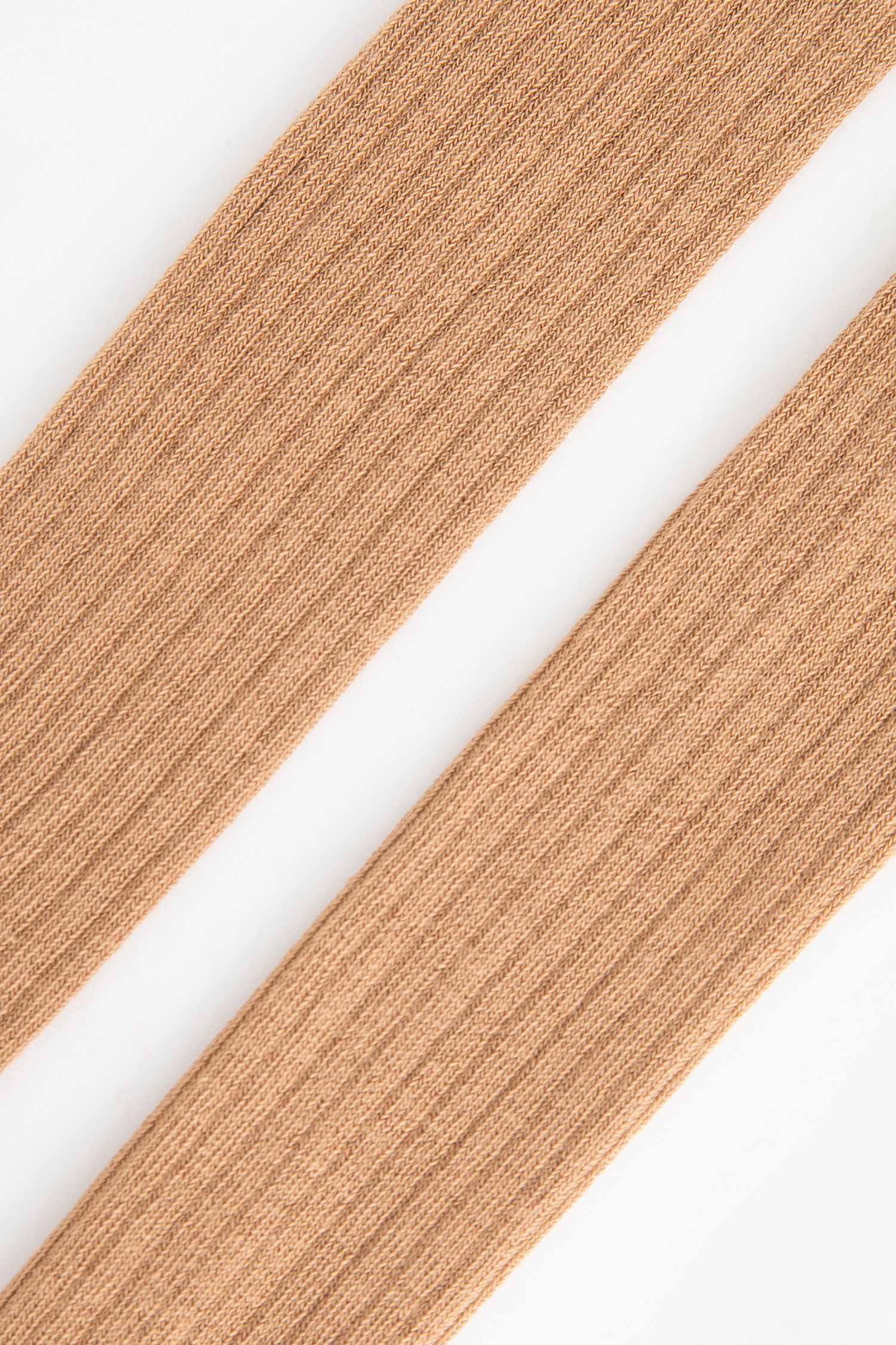 2 Collants Fille Camano Marron - Taille 122-140 - Coton Doux, élastique - Pour Quotidien, école, Sport