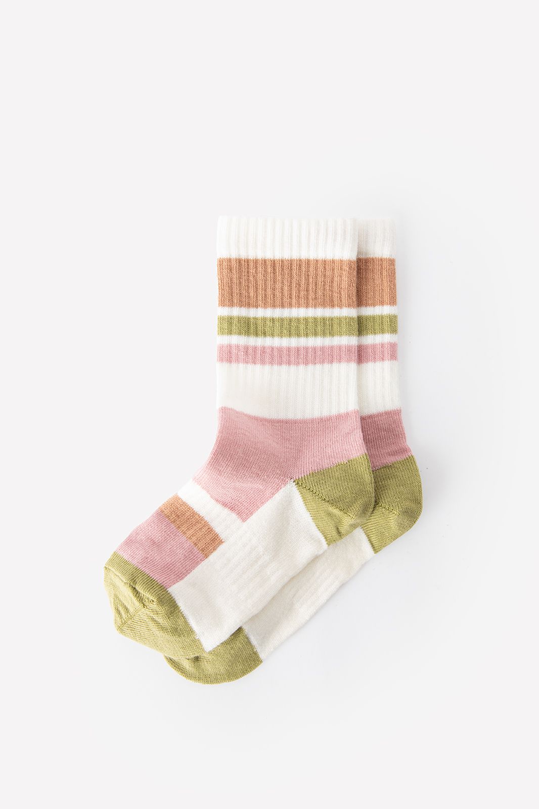 MP Denmark Chaussettes color block - rose