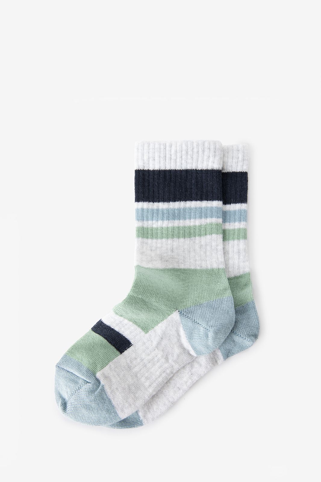 MP Denmark Chaussettes color block - vert clair