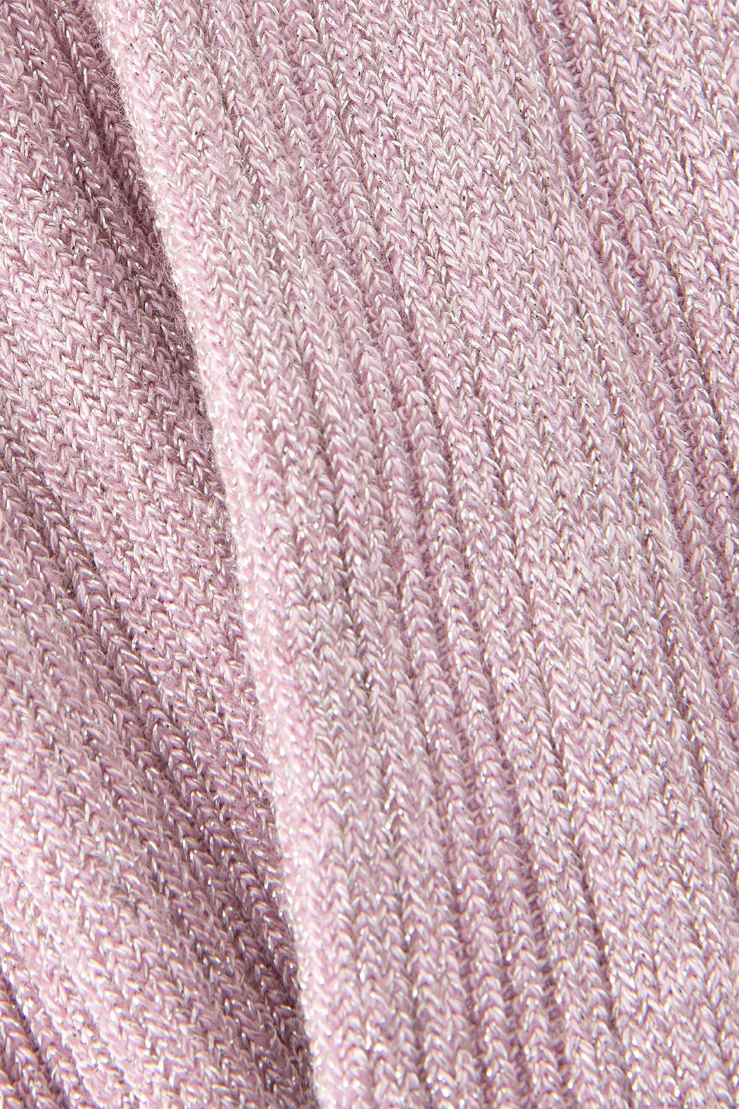 MP Denmark Collants côtelés lurex - lilas