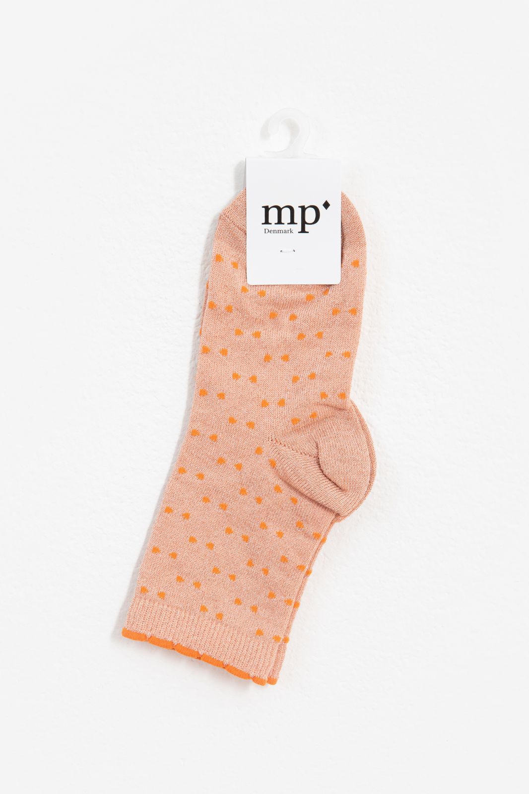 MP Denmark Roze sokken met stippen en glitter