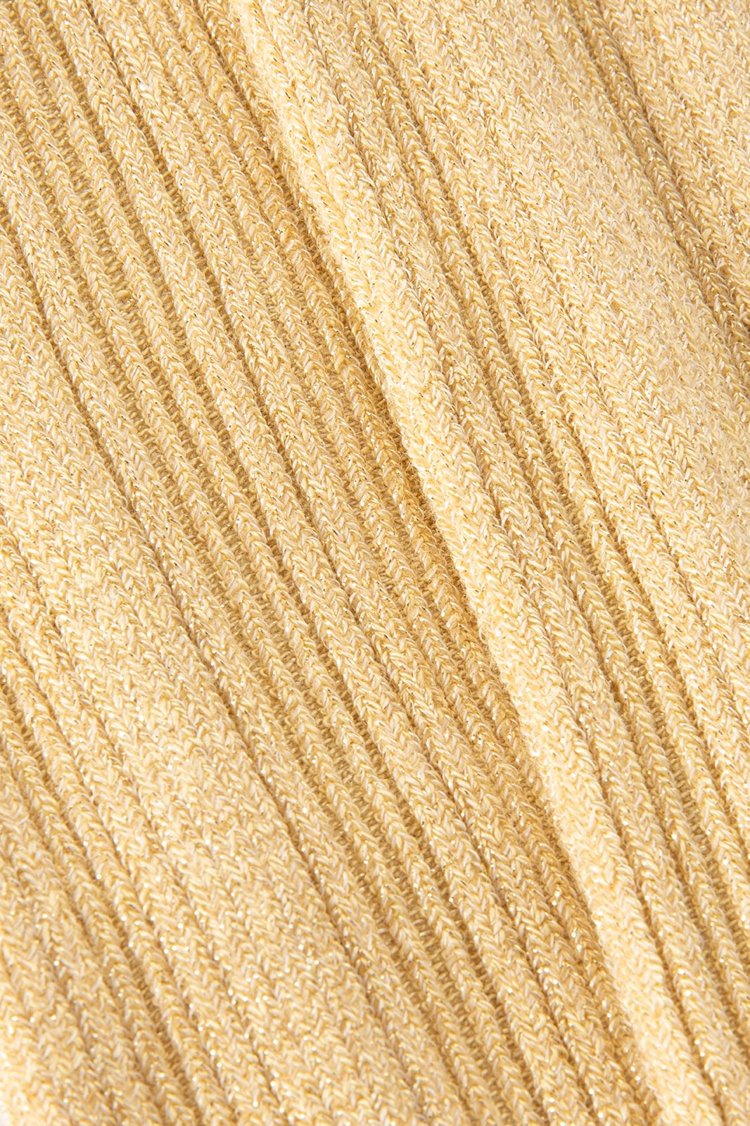 MP Denmark Rippstrumpfhose mit Lurex - gelb