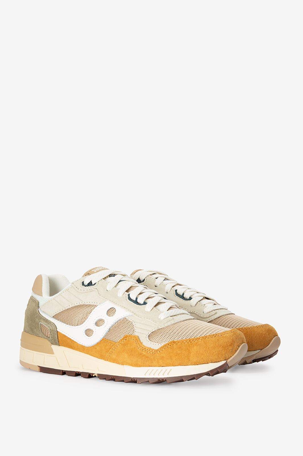 Saucony Baskets en cuir - beige