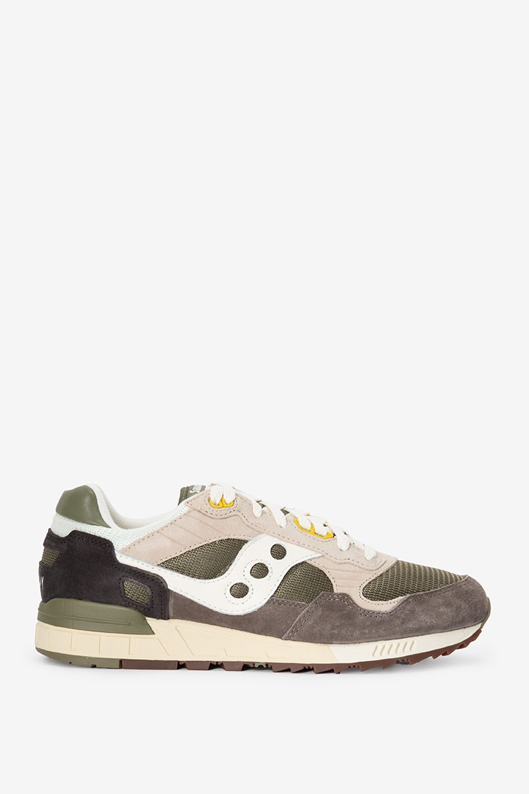 Saucony Baskets en cuir - vert foncé