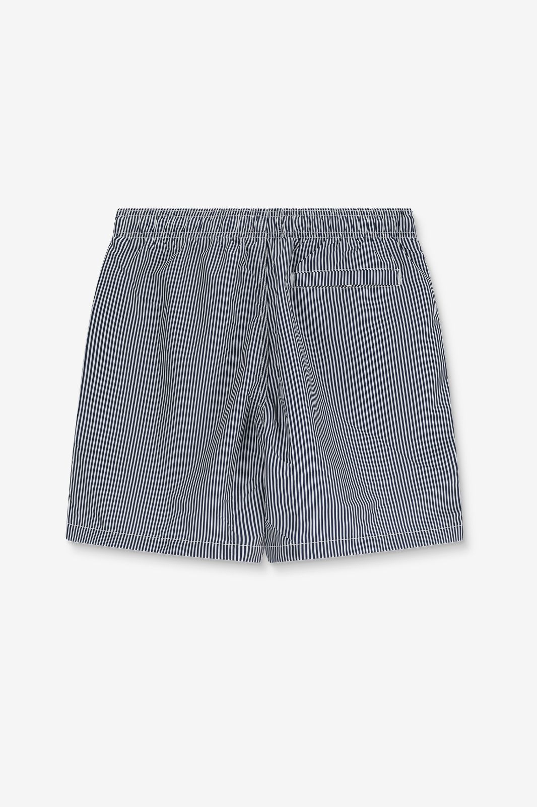 Shiwi Short de bain avec rayures fines - bleu foncé