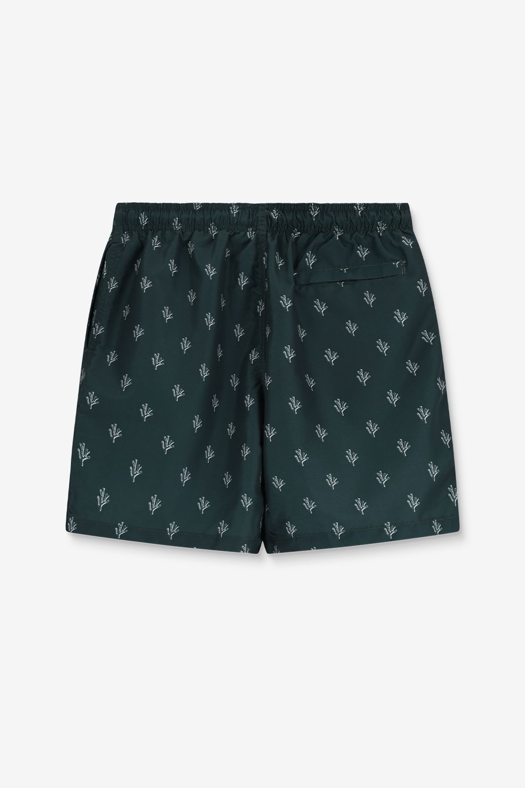 Shiwi Badehose mit Print - dunkelgrün