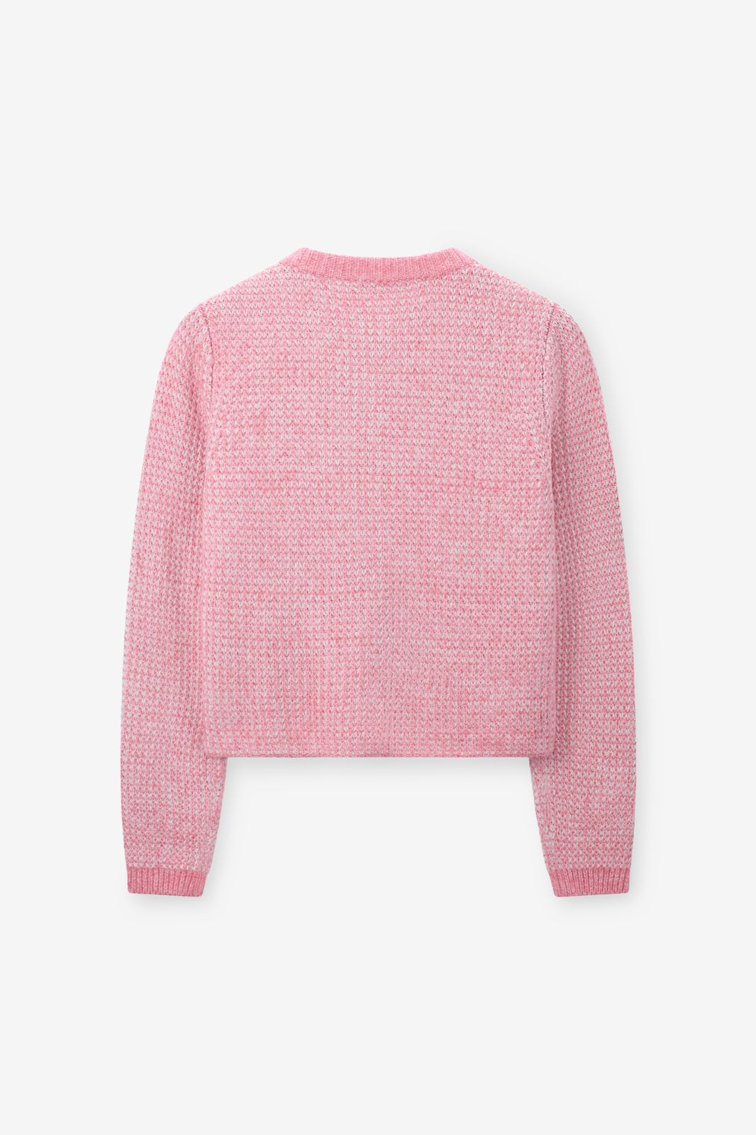 Gilet tricoté - rose