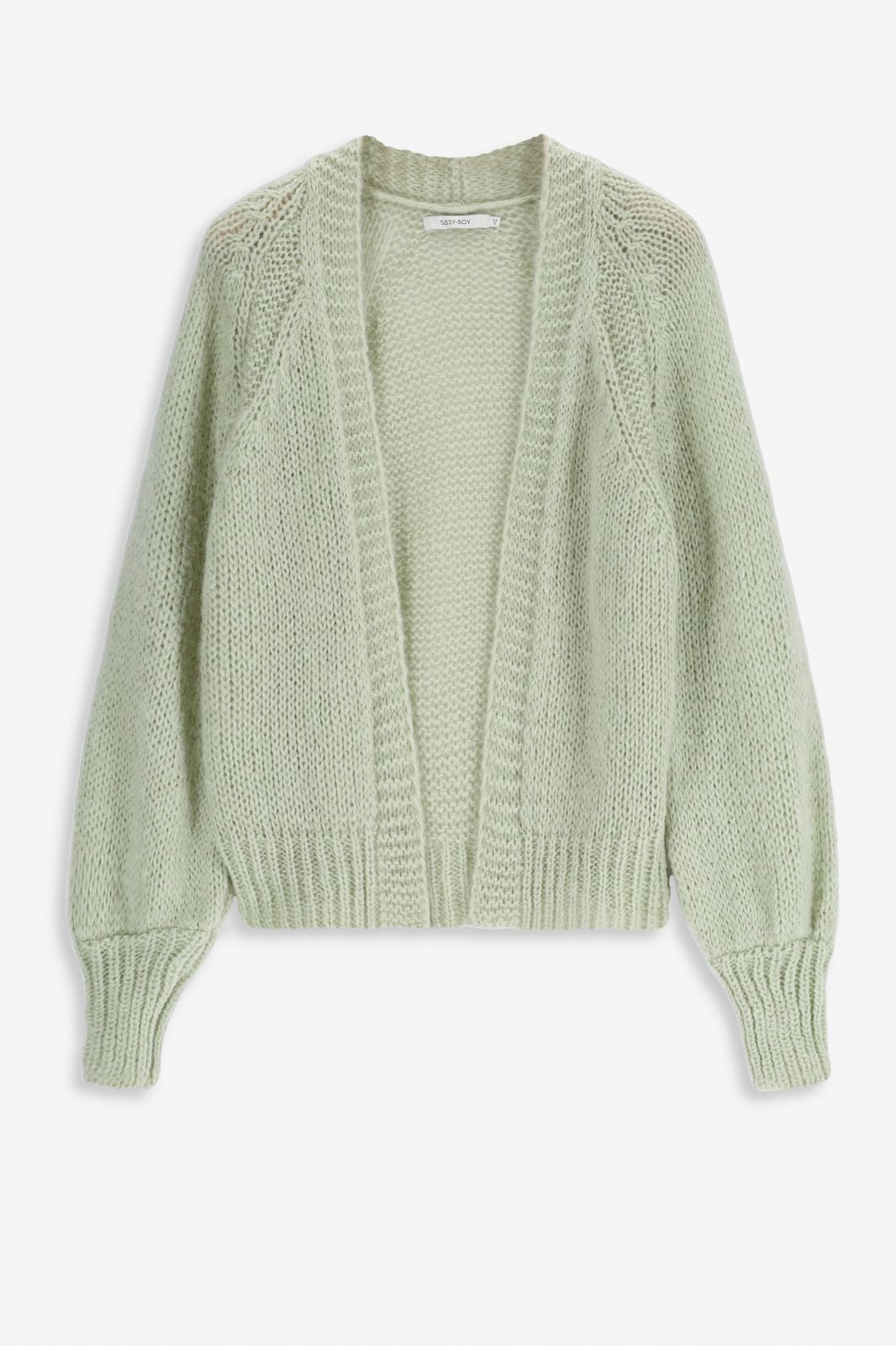 Gilet manches larges - vert clair