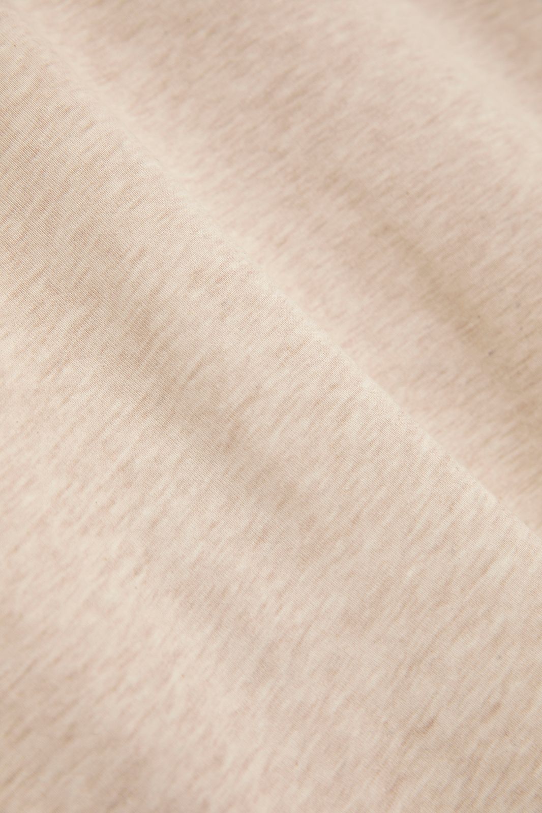 Langarmshirt mit V-Ausschnitt - beige