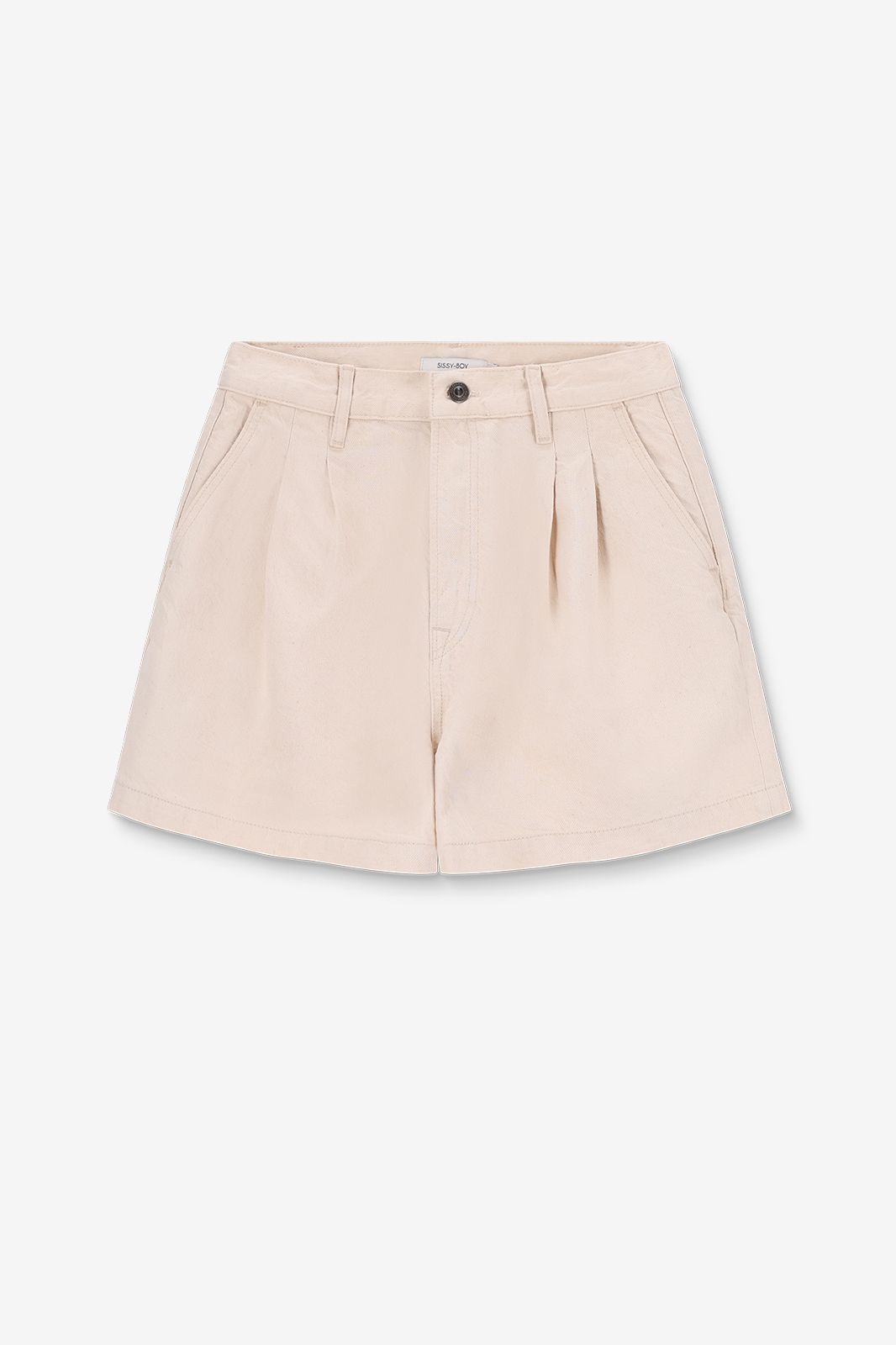 Jeansshorts - beige
