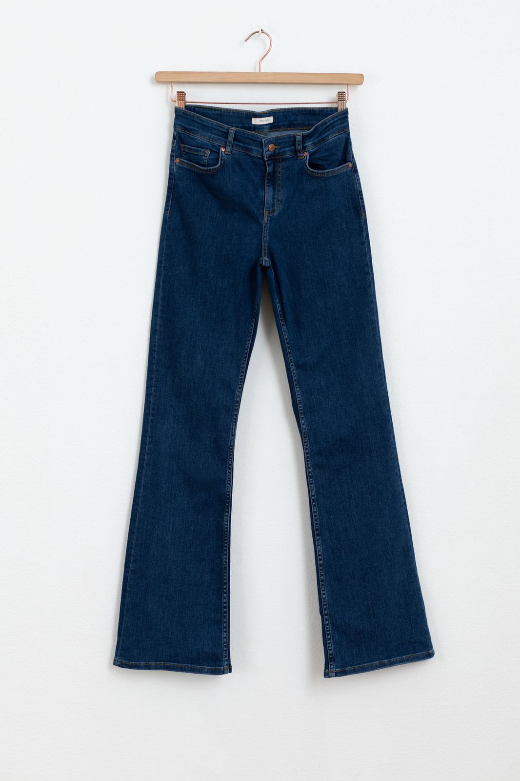 Bootcut-Jeans - dunkelblau