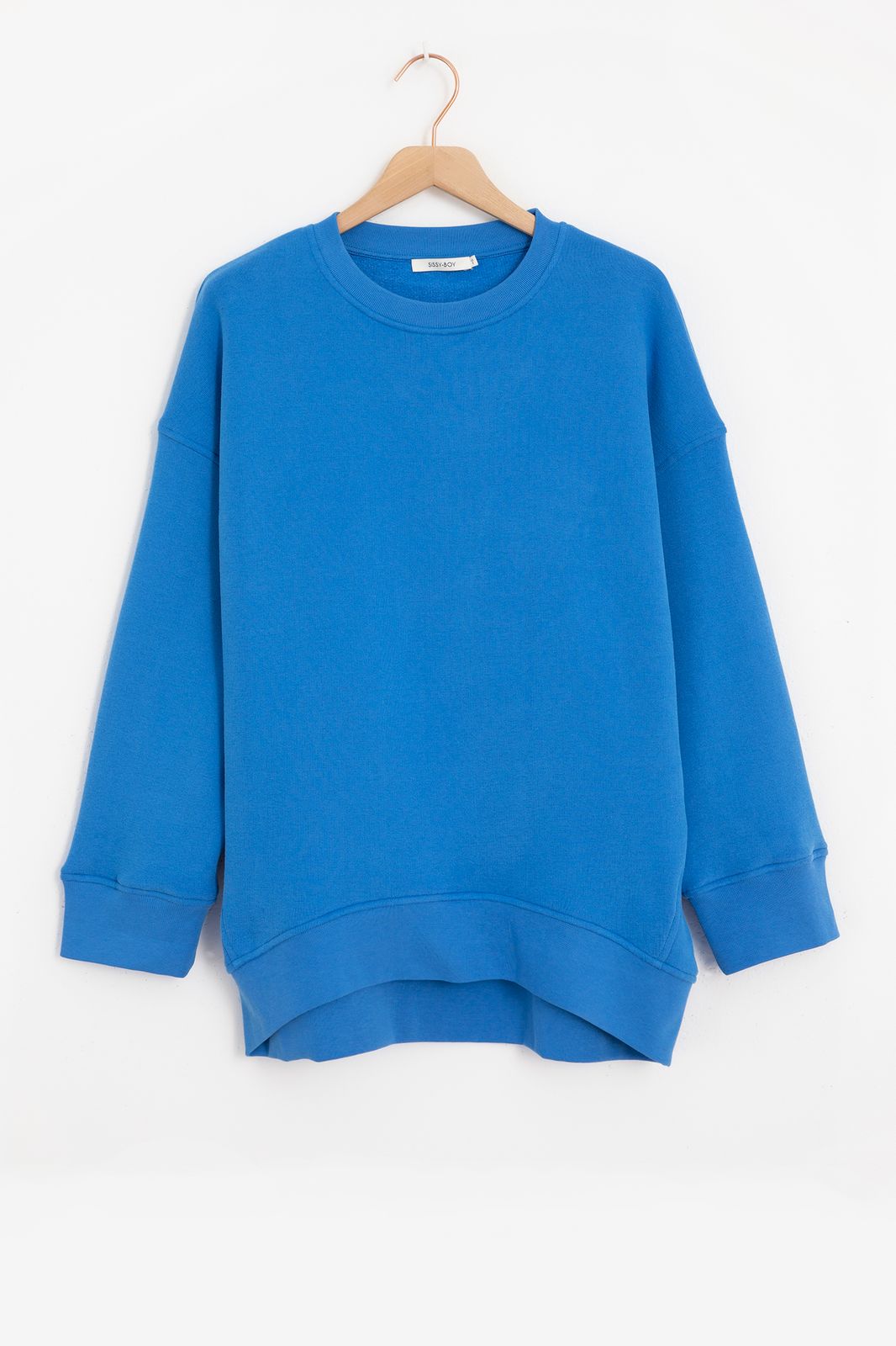 Oversize-Sweater - blau
