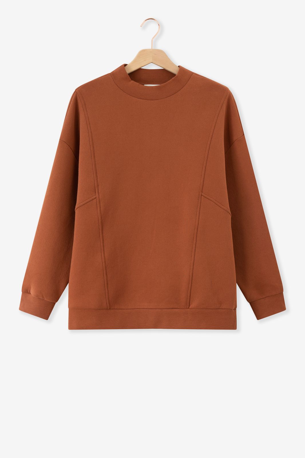 Oversize-Sweater - braun