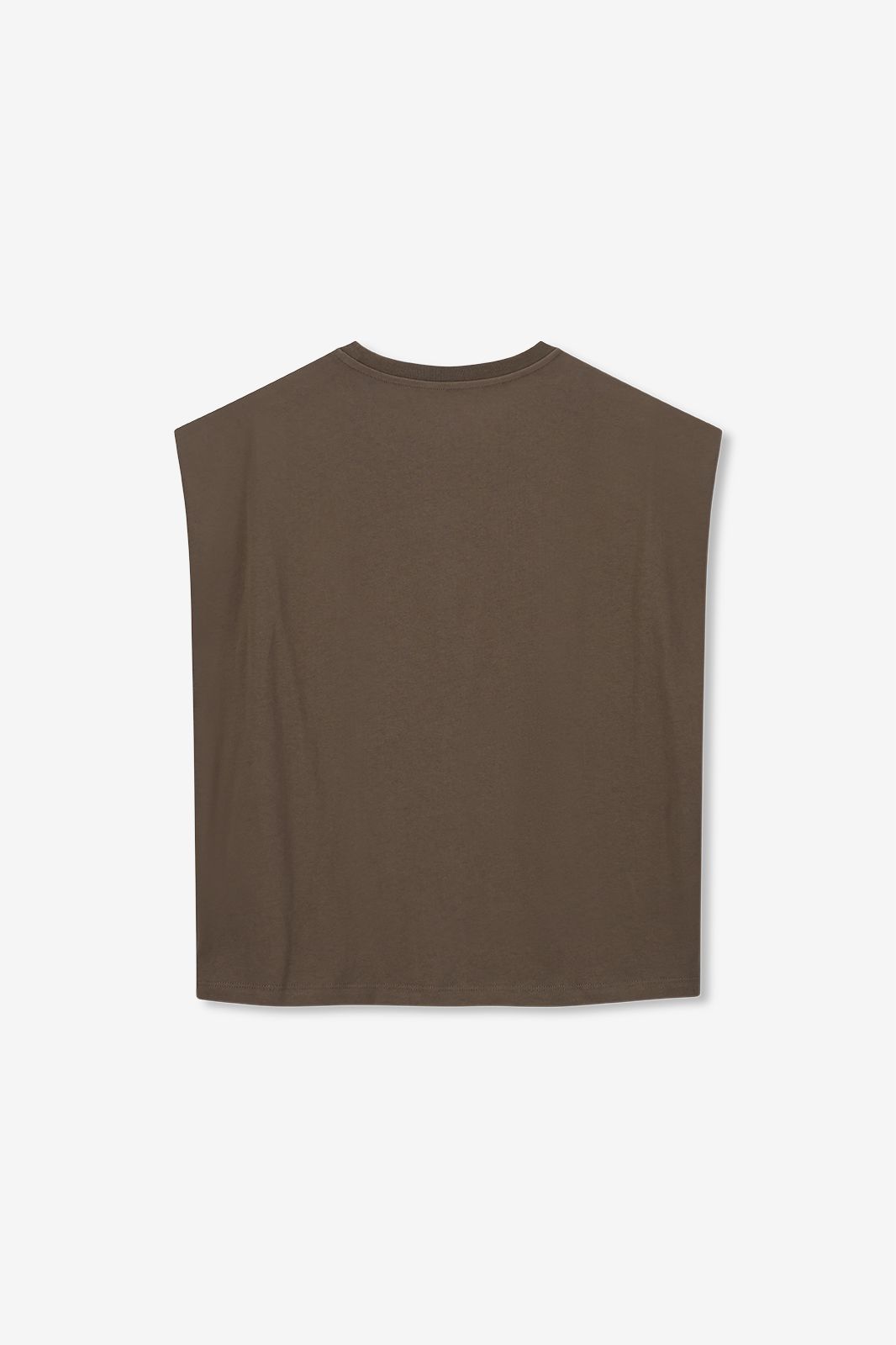 Ärmelloses Shirt - dunkelgrün