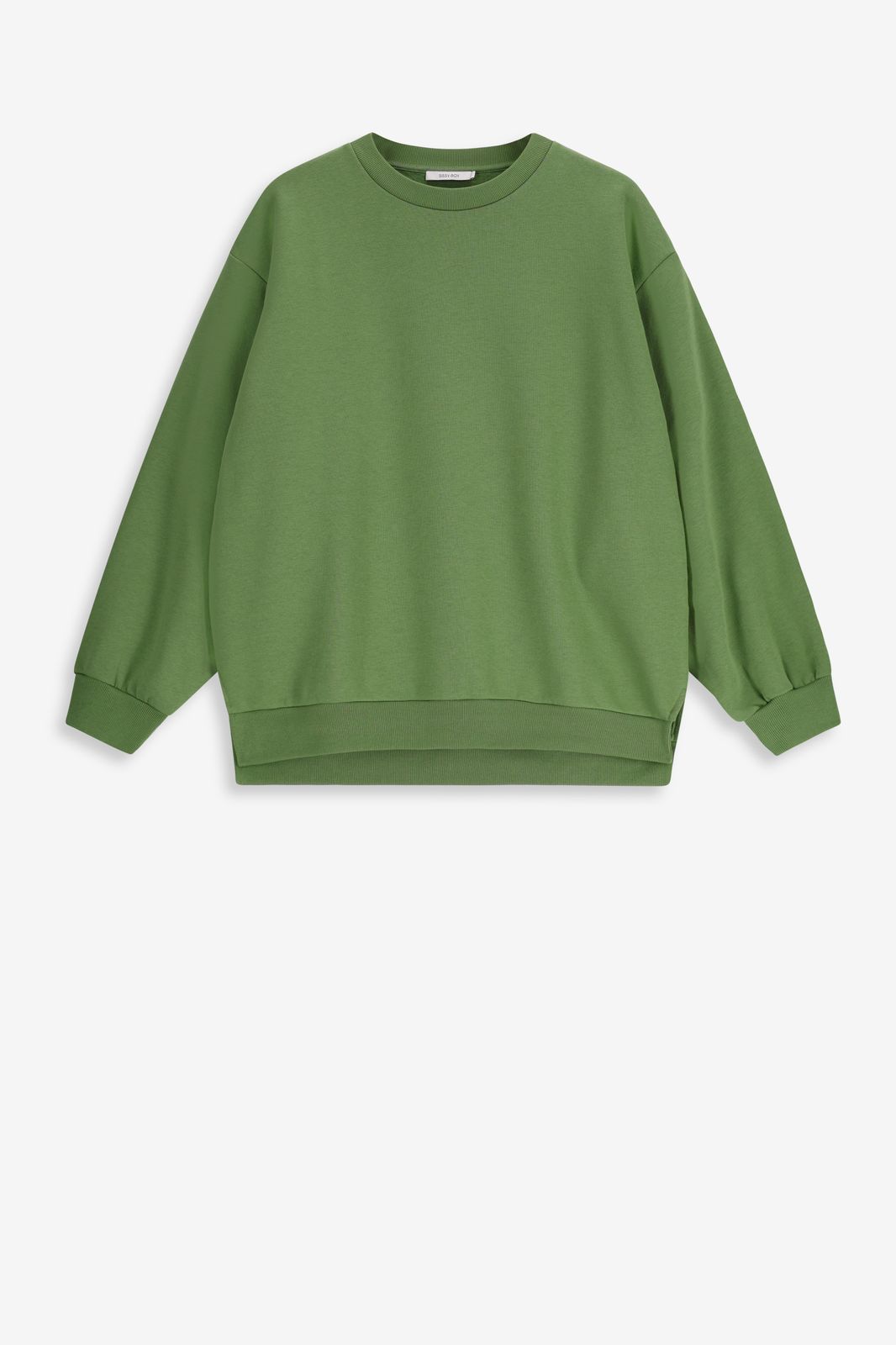 Oversize-Sweater - grün